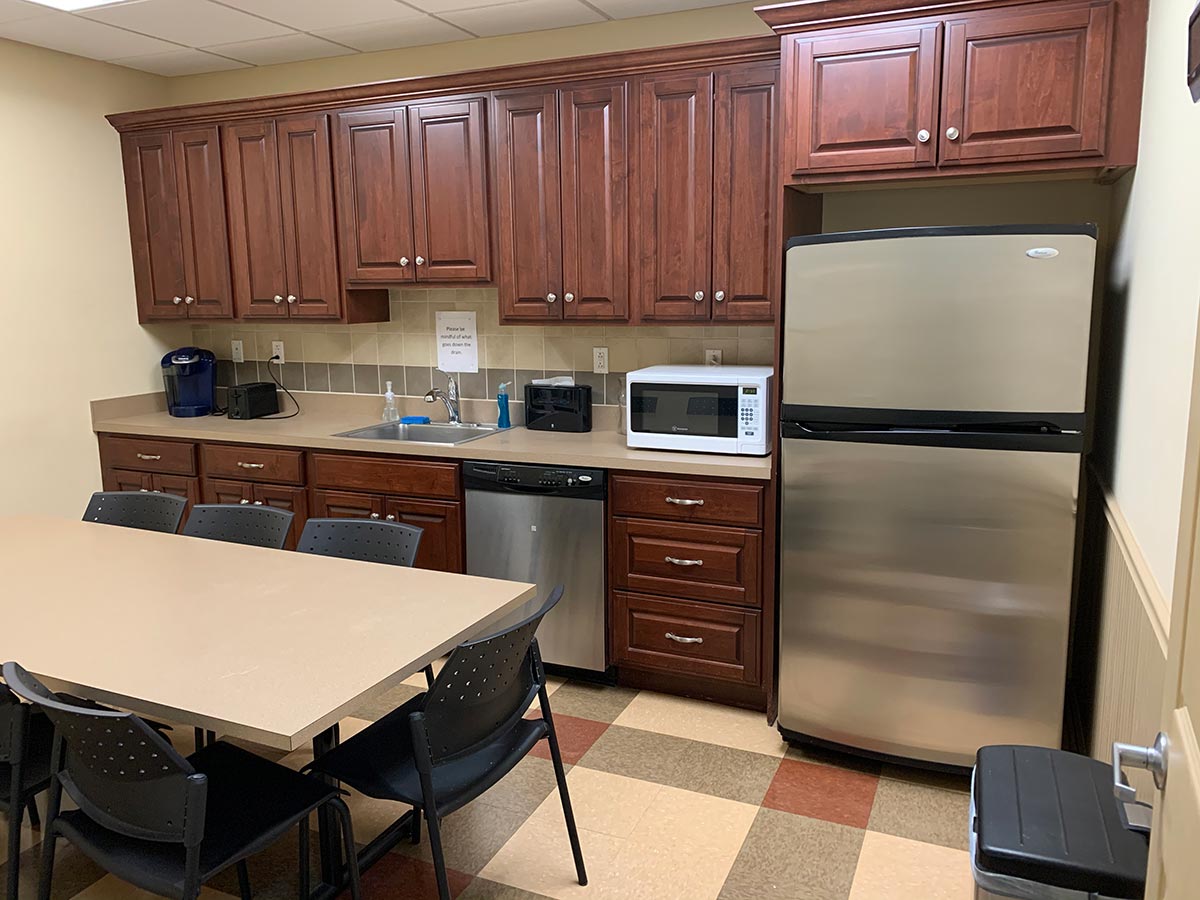 Jamison Business Center kitchen